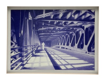 Robert Webber Photograph Print of a Bridge Taken in 1950