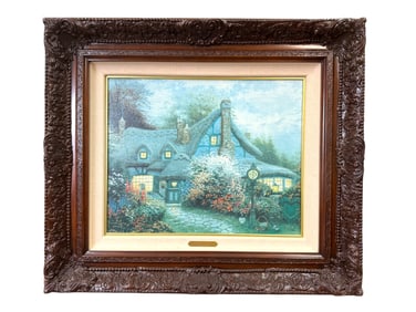 Thomas Kinkade "Sweetheart Cottage" COA limited 980 Prints