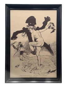 La Revue Deshabillee De Mr. Jean D'Arc A. Willette 1894