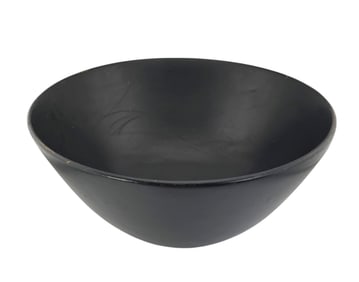 VTG Lunning Denmark Black Wood Bowl