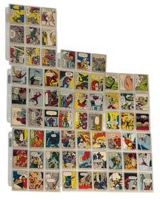 Very Rare 1966 Donruss Marvel Comics Group Super Heroes Complete Set 1-66 Great Condition