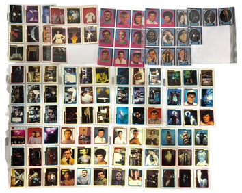1979 Star Trek Trading Cards Complete Set with Full Sticker Cards