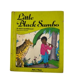 Vtg Little Black Sambo Hardcover by Helen Bannerman Hardcover