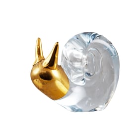 Vintage Murano Paperweight Snail