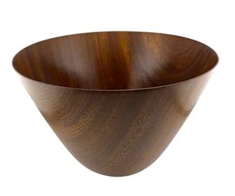 Bob Stocksdale (1913-2003) Large Jenisero Wooden Bowl