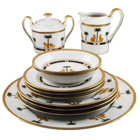 Christian Dior Casablanca Dinnerware.