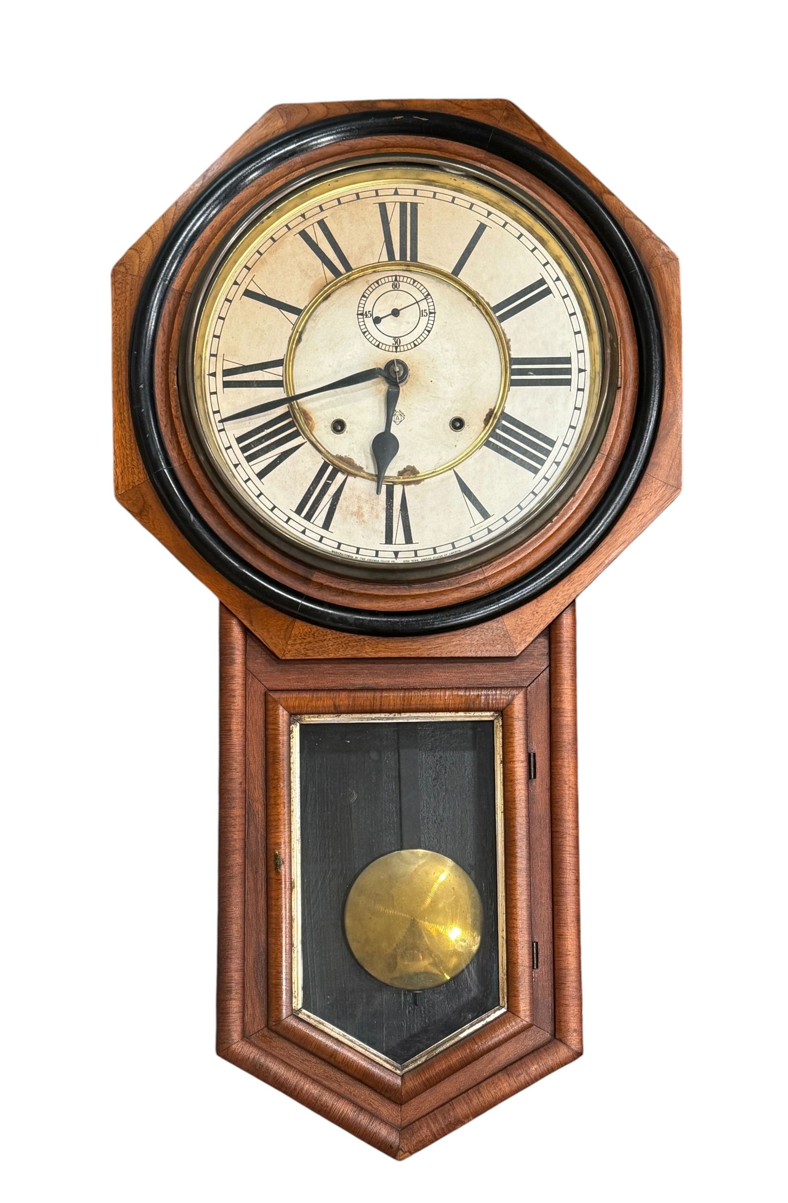 19th Century American Ansonia Wall Mount Clock (1 of 5)