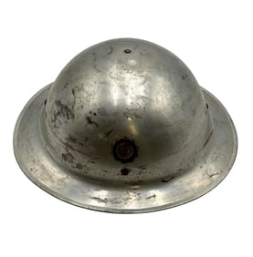 US Pre WWII American Legion Parade Helmet Aluminum