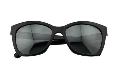 Chanel 5313 CC Butterfly Signature Sunglasses Black