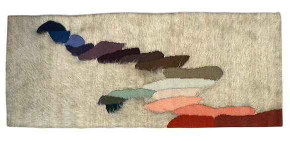 Mid Century Abstract Tapestry