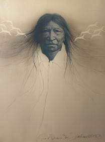 Frank Howell (1937-1997) Limited Edition Lithograph "Sioux Dream" 1983