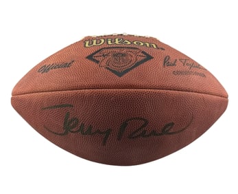 Jerry Rice Signed Football