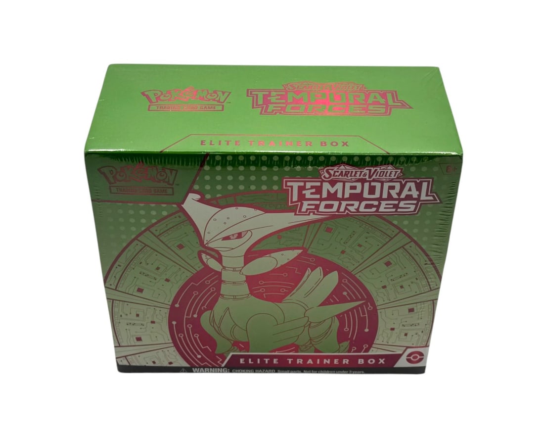 Pokemon Scarlet & Violet Temporal Forces Elite Trainer Box: Pokemon Scarlet & Violet Temporal Forces Elite Trainer Box