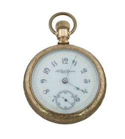 Rare 1894 New York Standard Watch Co. Pocket Watch Limited Production