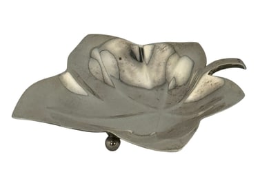 1940s Tiffany and Co Sterling Silver "Ivy" Dish