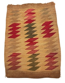 North American Plateau Corn Husk Bag