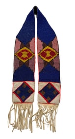 1950's Native American Beaded Sash
