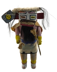 Early Native American Zuni Hilili Kachina Doll