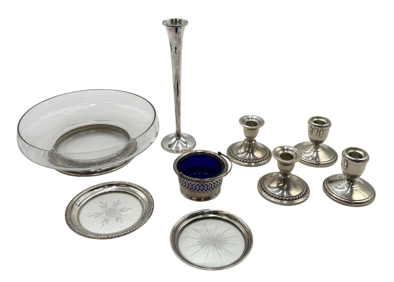A Group of Weight Sterling Silver Tableware (1 of 1)