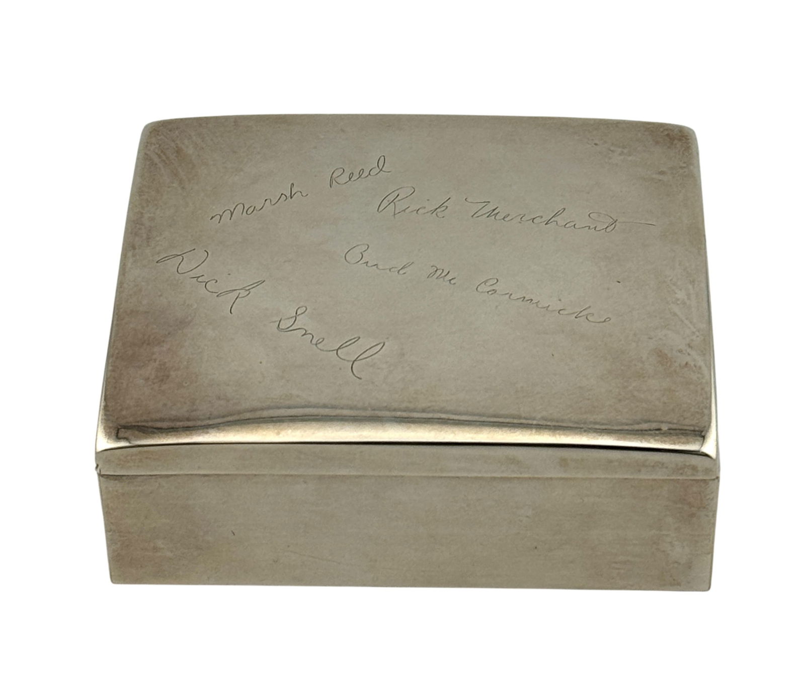 Vintage Sterling Silver Box with Wood Insert (1 of 3)