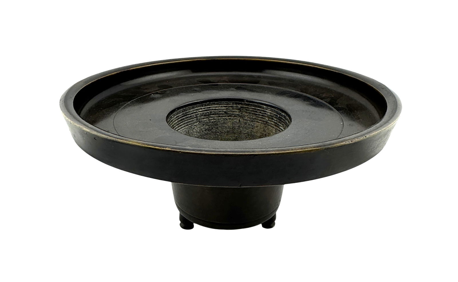 Japanese Bronze Usubata Vase for Ikebana (1 of 3)