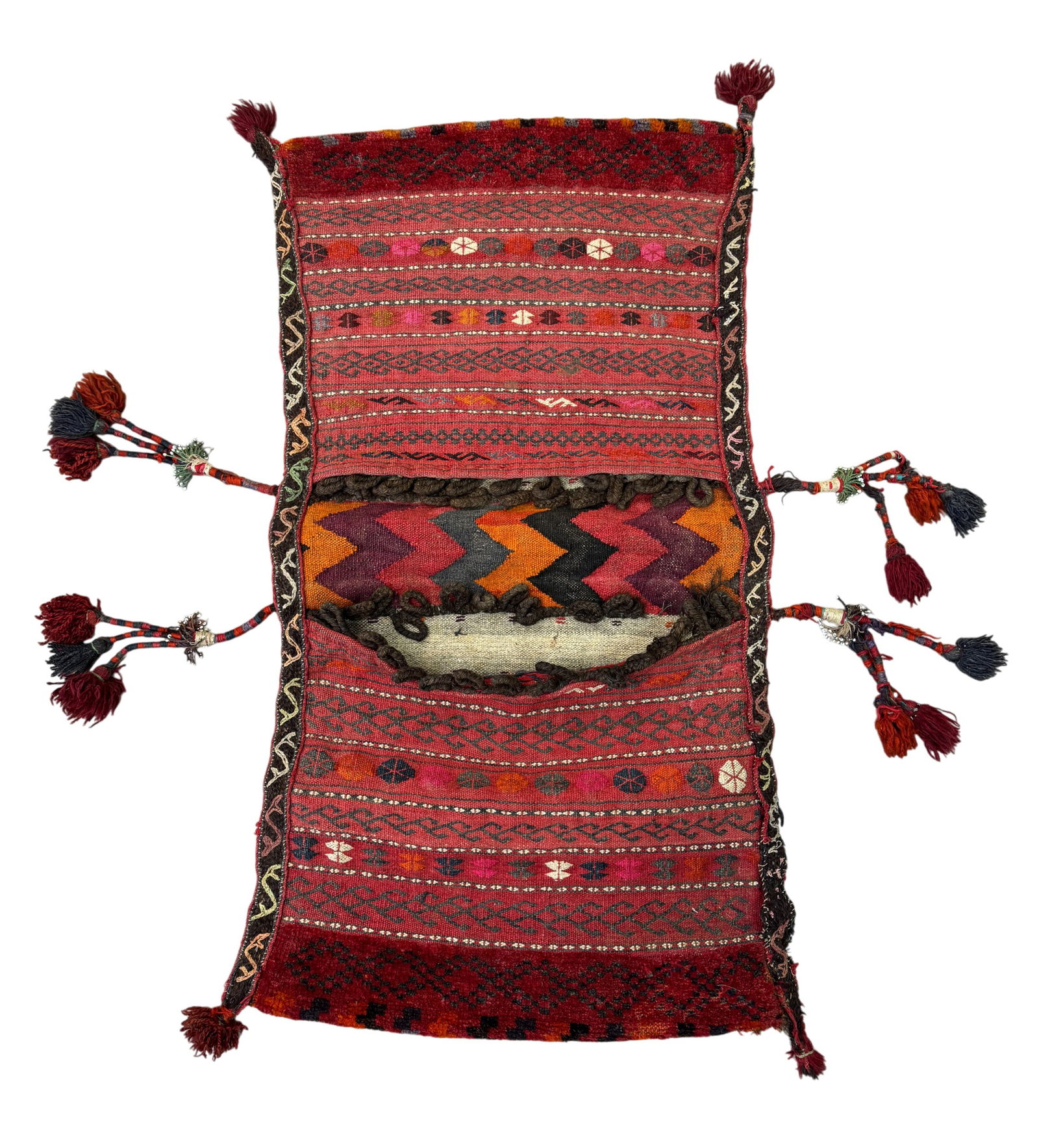 Vintage Handmade Kurdish Horse or Donkey Saddle Bag (1 of 3)