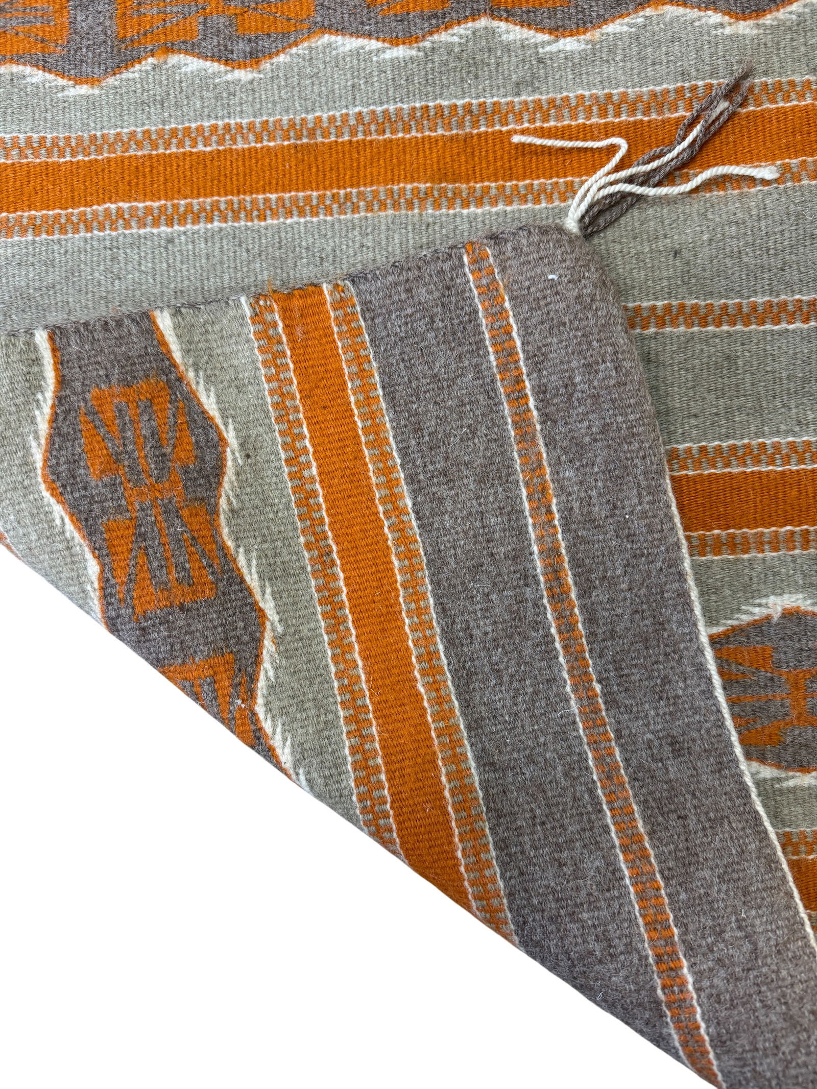 A Hand Wooven Navajo Rug - 2