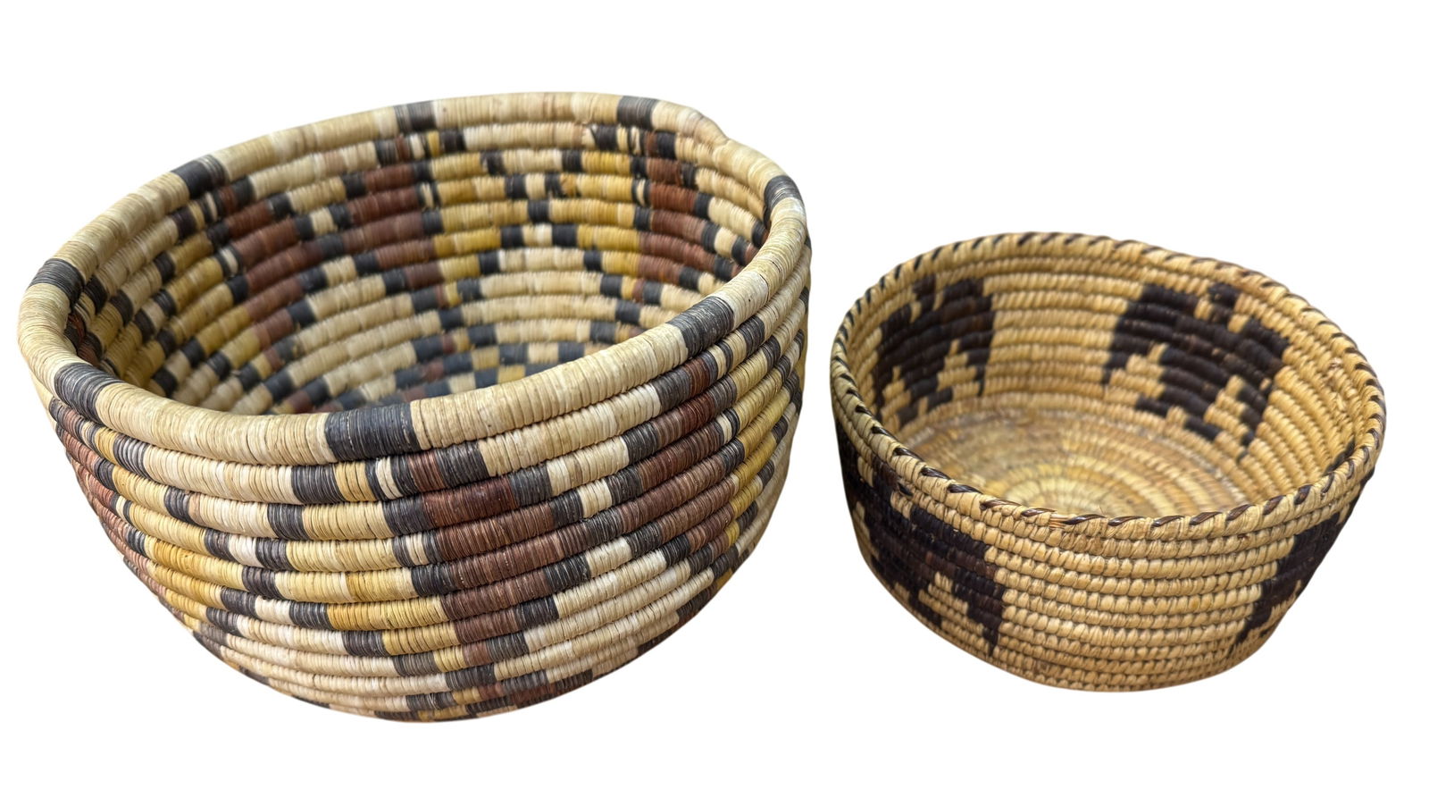 Two Native American Pima Papago Baskets (1 of 3)