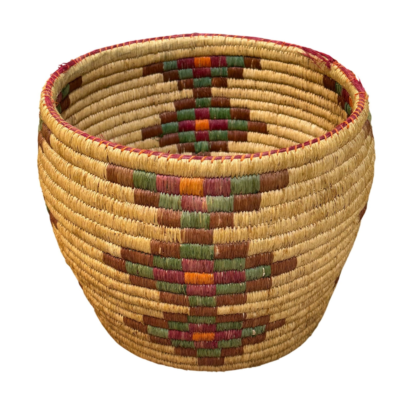 Native American Quinault Basket (1 of 3)
