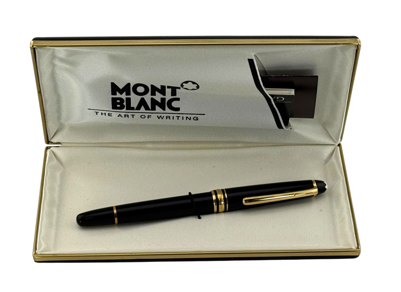 Montblanc Meisterstuck 4810 14K Nib Fountain Pen with Box: Montblanc Meisterstuck 4810 14K Nib Fountain Pen with Box.