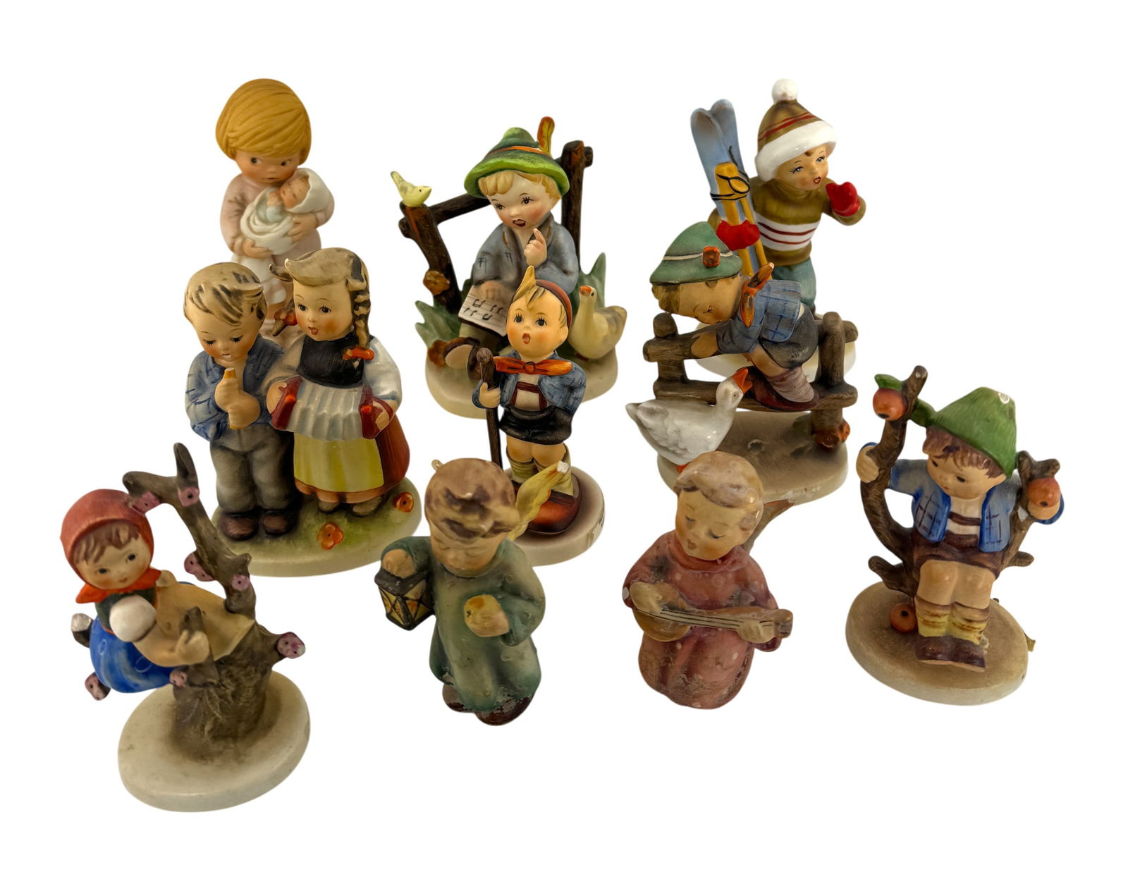 Collection of Vintage Porcelain Figurines including Hummels (1 of 1)