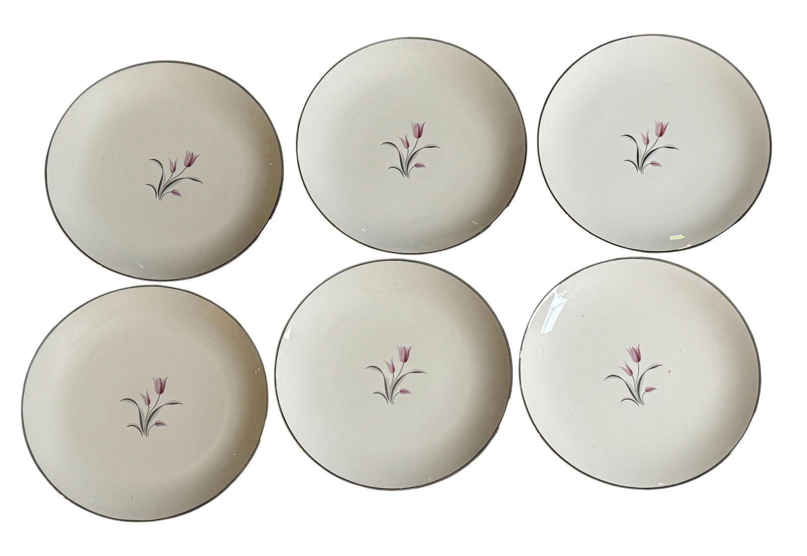 (Lot of 6) Carmel Franciscan Plates (1 of 3)