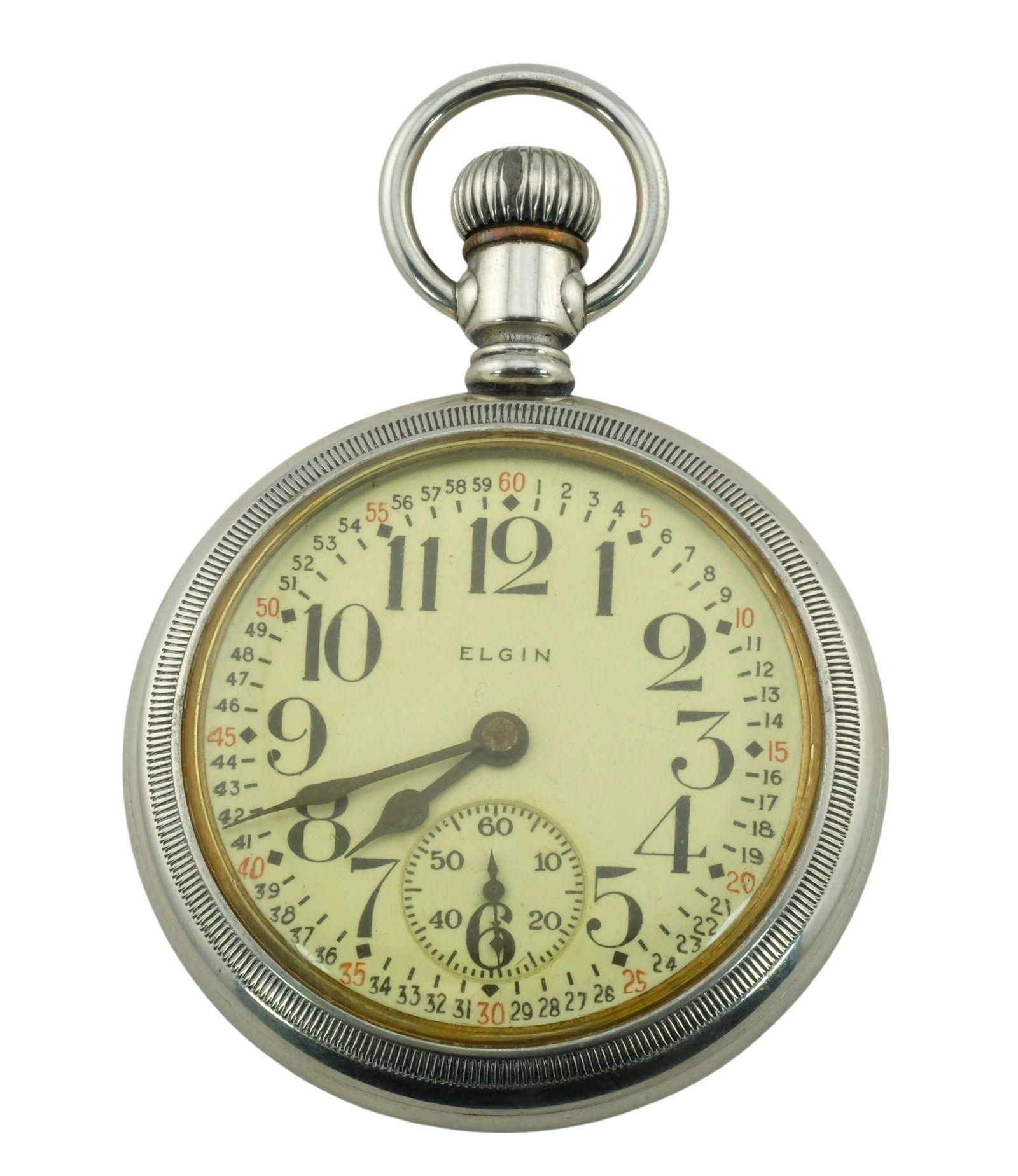 1939 Elgin Grade 291 Pocket Watch: 1939 Elgin Grade 291 Pocket Watch, size 16S, 7J, s/n 37956303. j/m