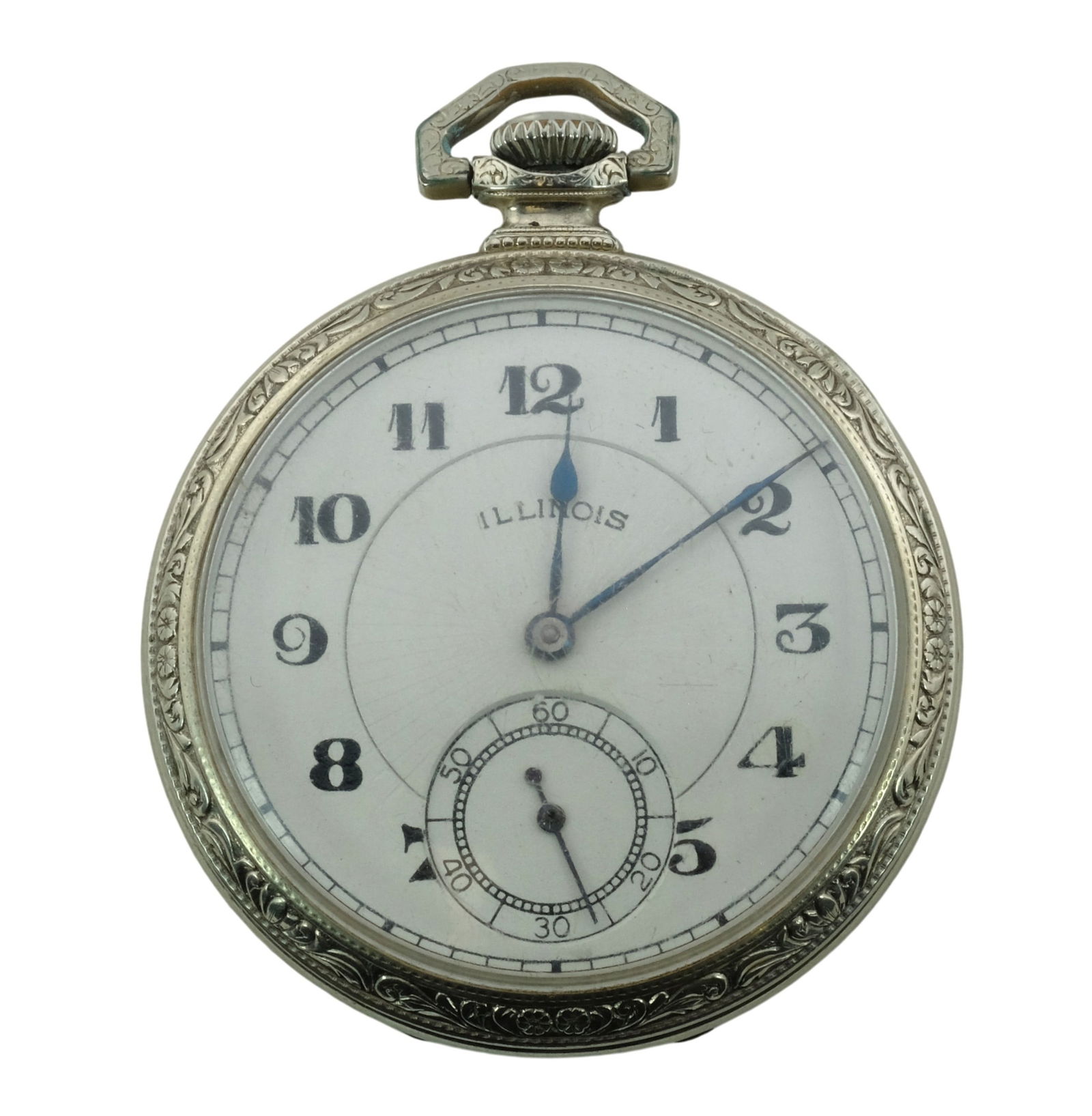 Rare 1921 Illinois Grade 273 Gold Filled Pocket Watch (1 of 3)