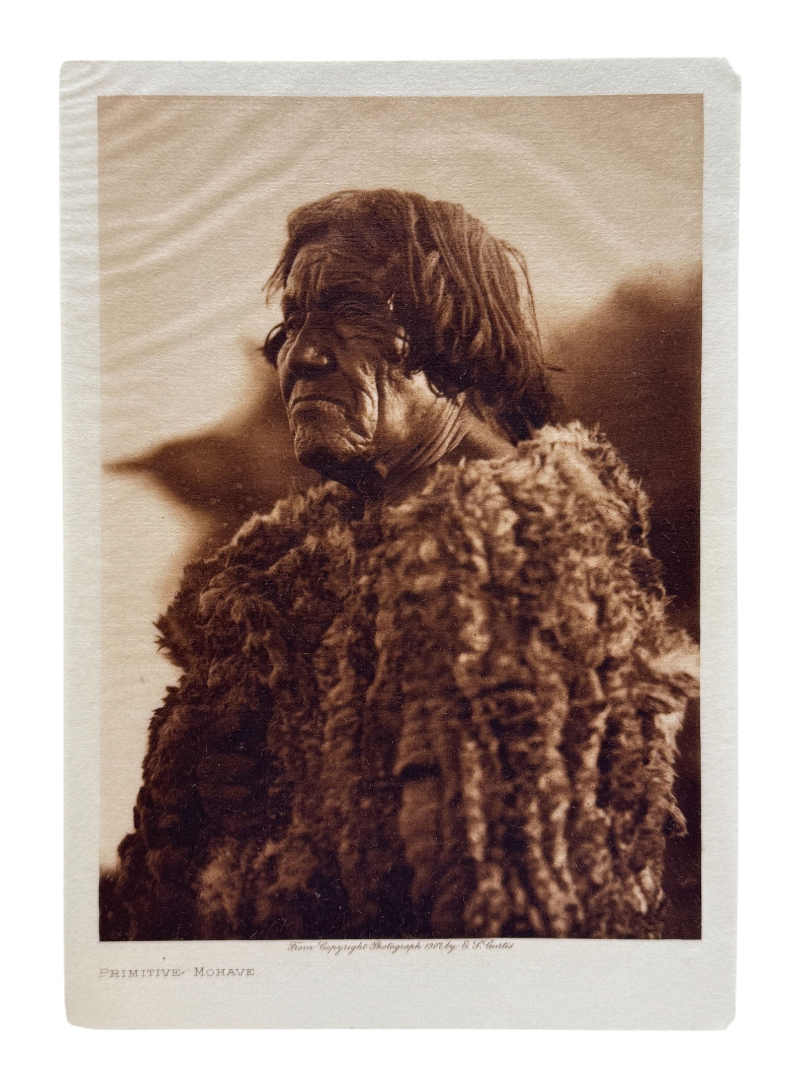 Edward S. Curtis (1868-1952) Primitive Mohave 1907 Photogravure (1 of 3)