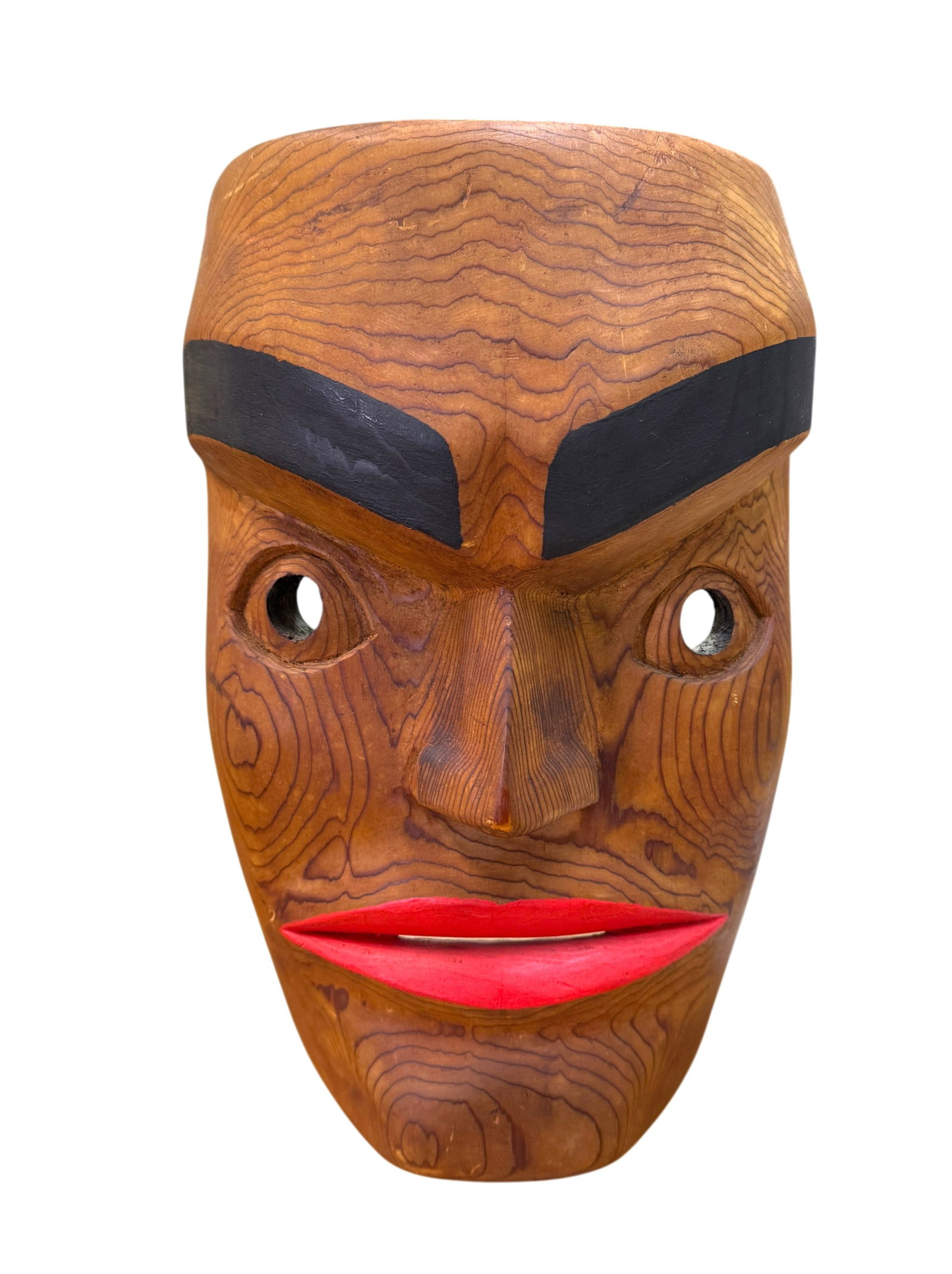 Kyuquot Tribal Mask by Ray Jules Jr. c. 1962 (1 of 4)