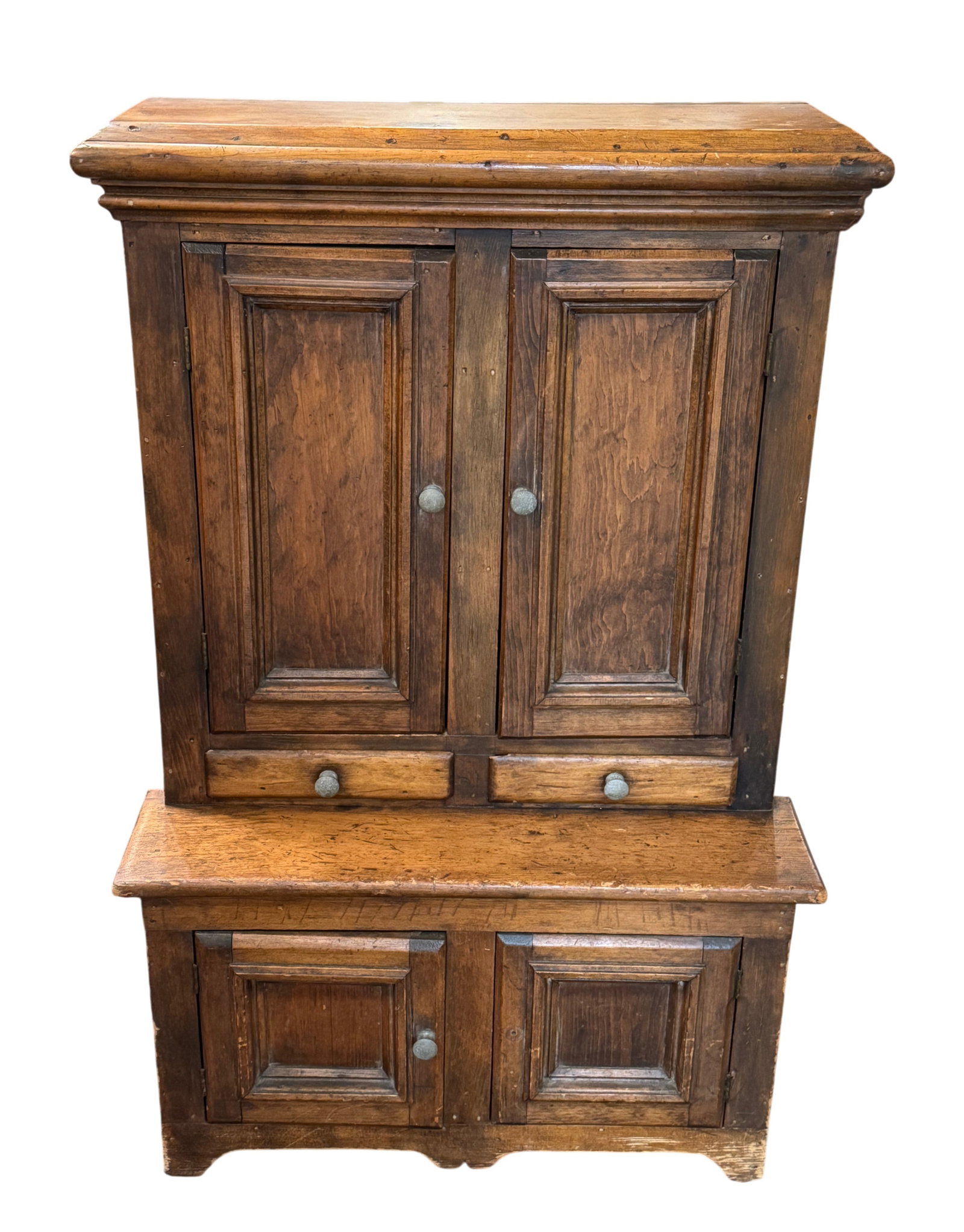 19th Century Wooden Cabinet (1 of 5)