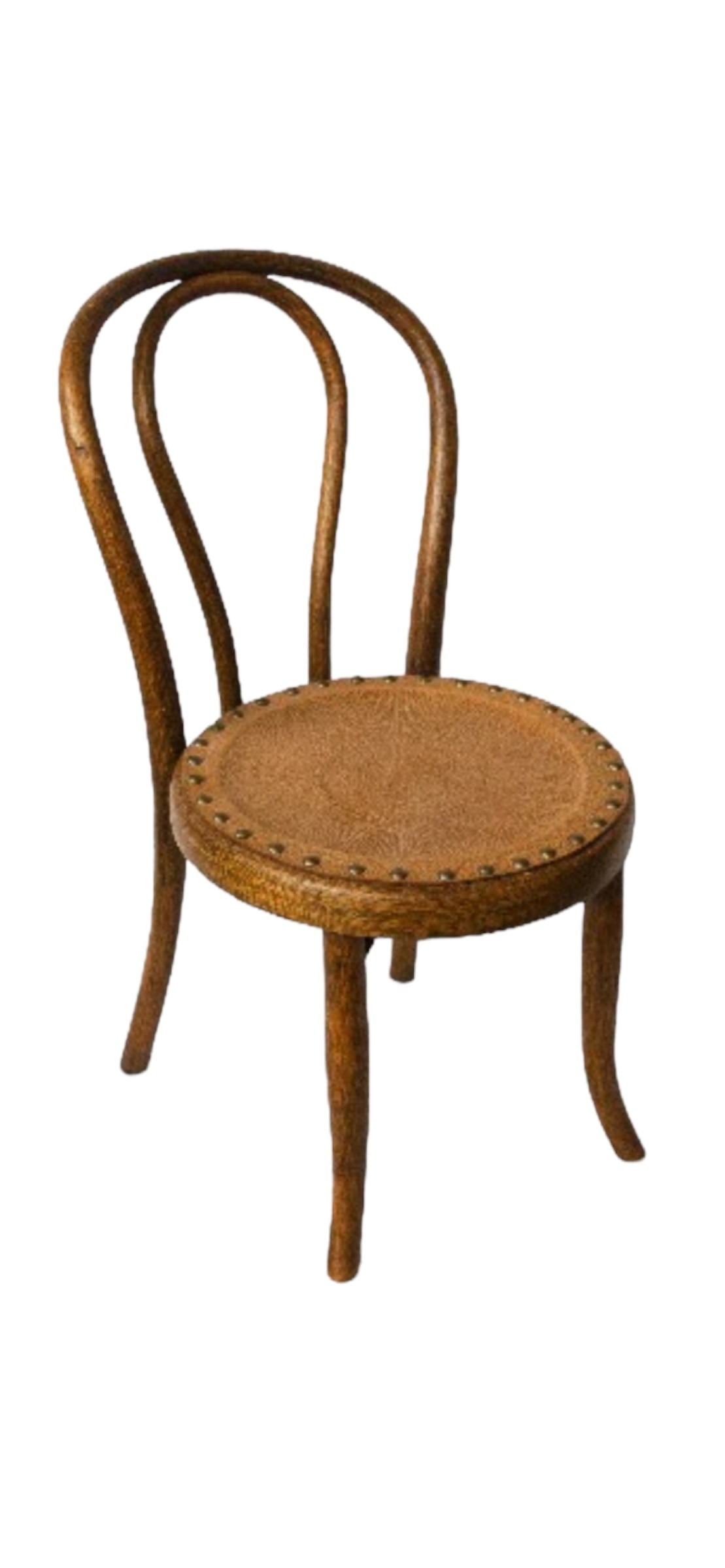 Earth 20th Century Thornet Child's Chair Leathered Seat (1 of 2)