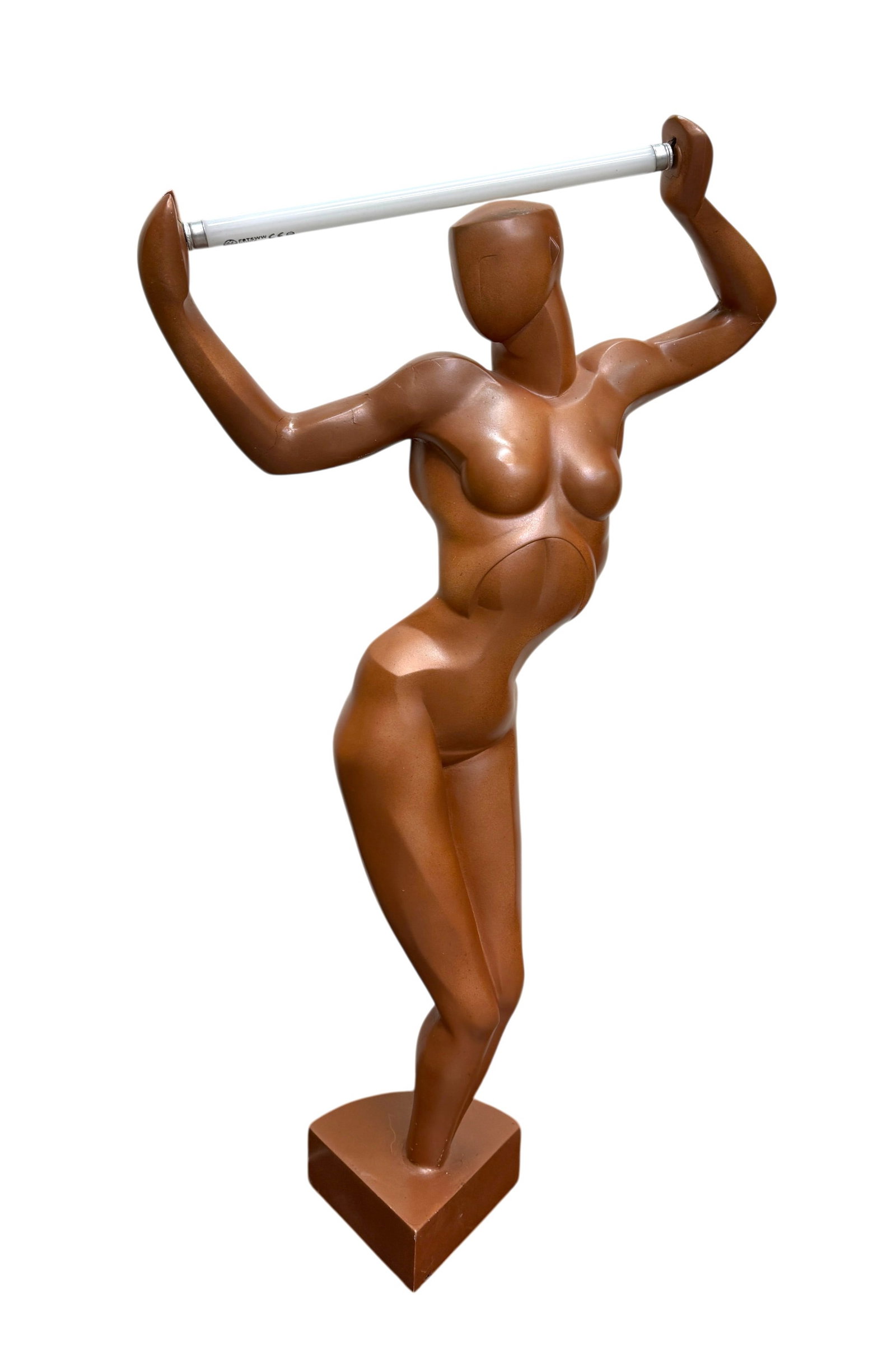 Art Deco "Alix" Table Lamp by Eric Bug for Febrer, 1985 (1 of 5)