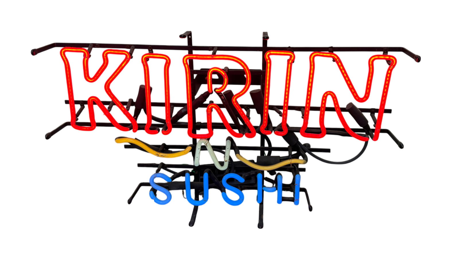 Vintage Kirin N Sushi Neon Sign (1 of 2)