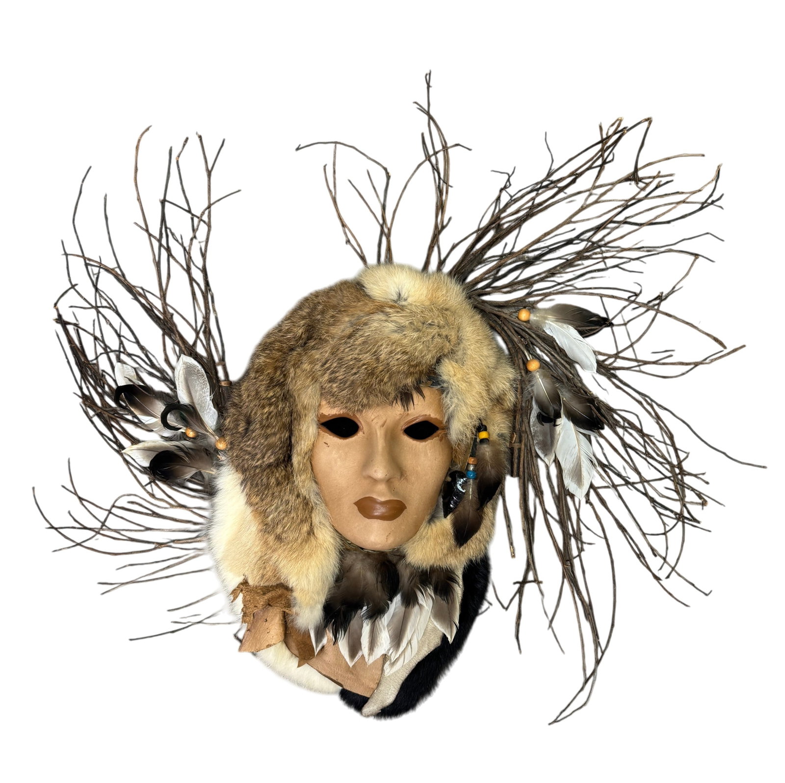 Native American Style Spirit Mask (1 of 2)