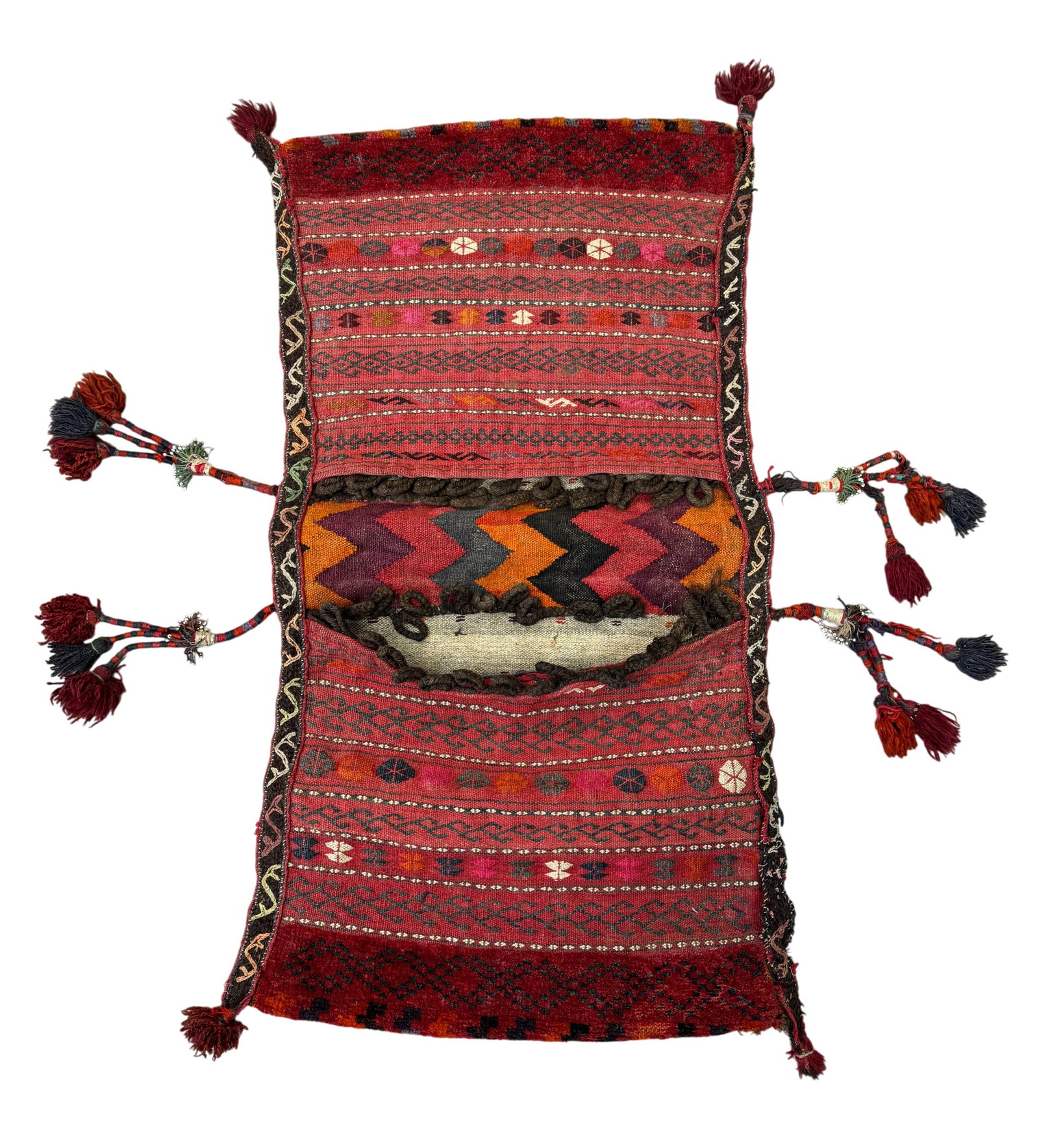 Vintage Handmade Kurdish Horse or Donkey Saddle Bag (1 of 3)