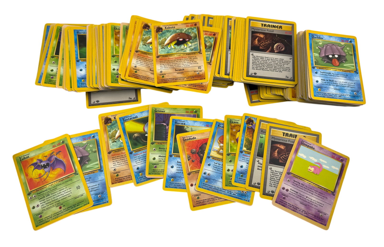 Collection of over 200 Pokemon Cards 1999 Mostly 1st Edition (1 of 4)