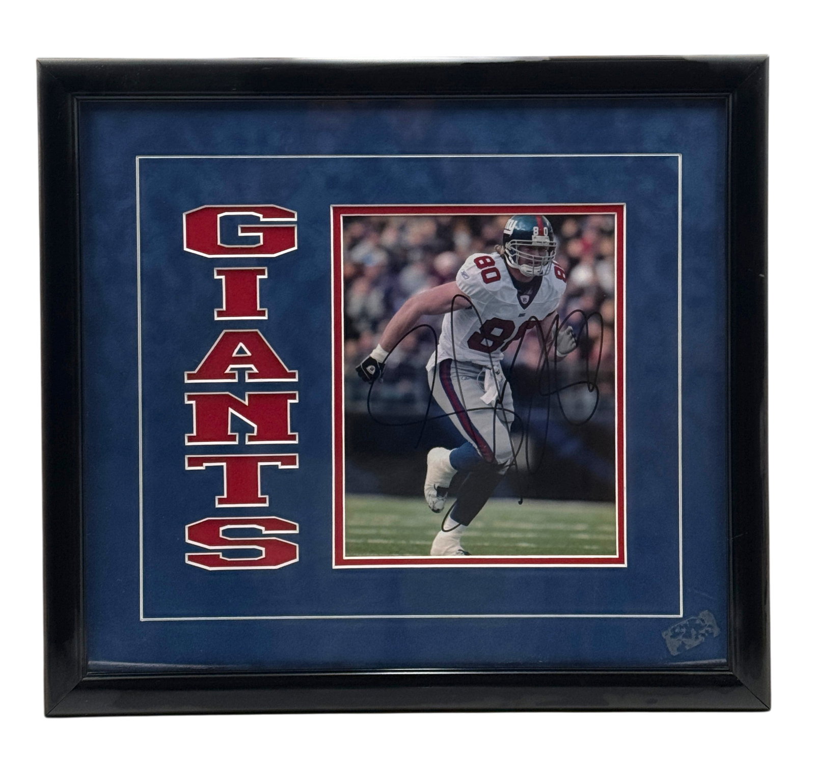 Signed 8x10 NY Gaint Jeremy Shocky Photo with COA (1 of 2)