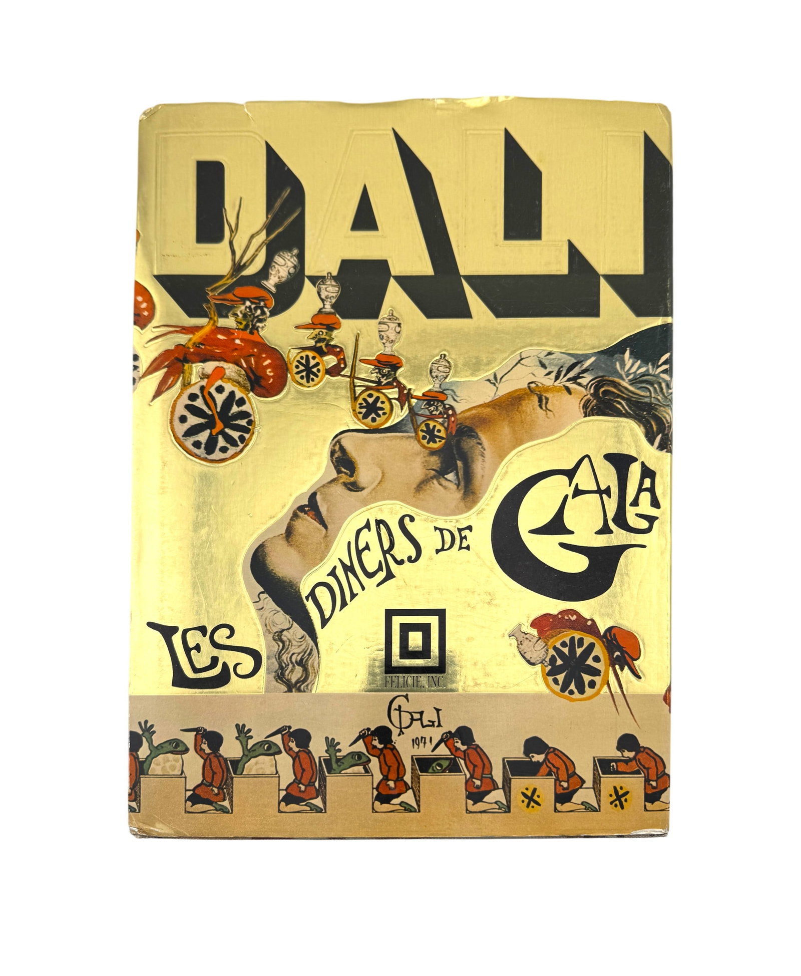 Rare Salvador Dali "Les Diners de Gala" Felicia 1973 1st Edition Book (1 of 3)