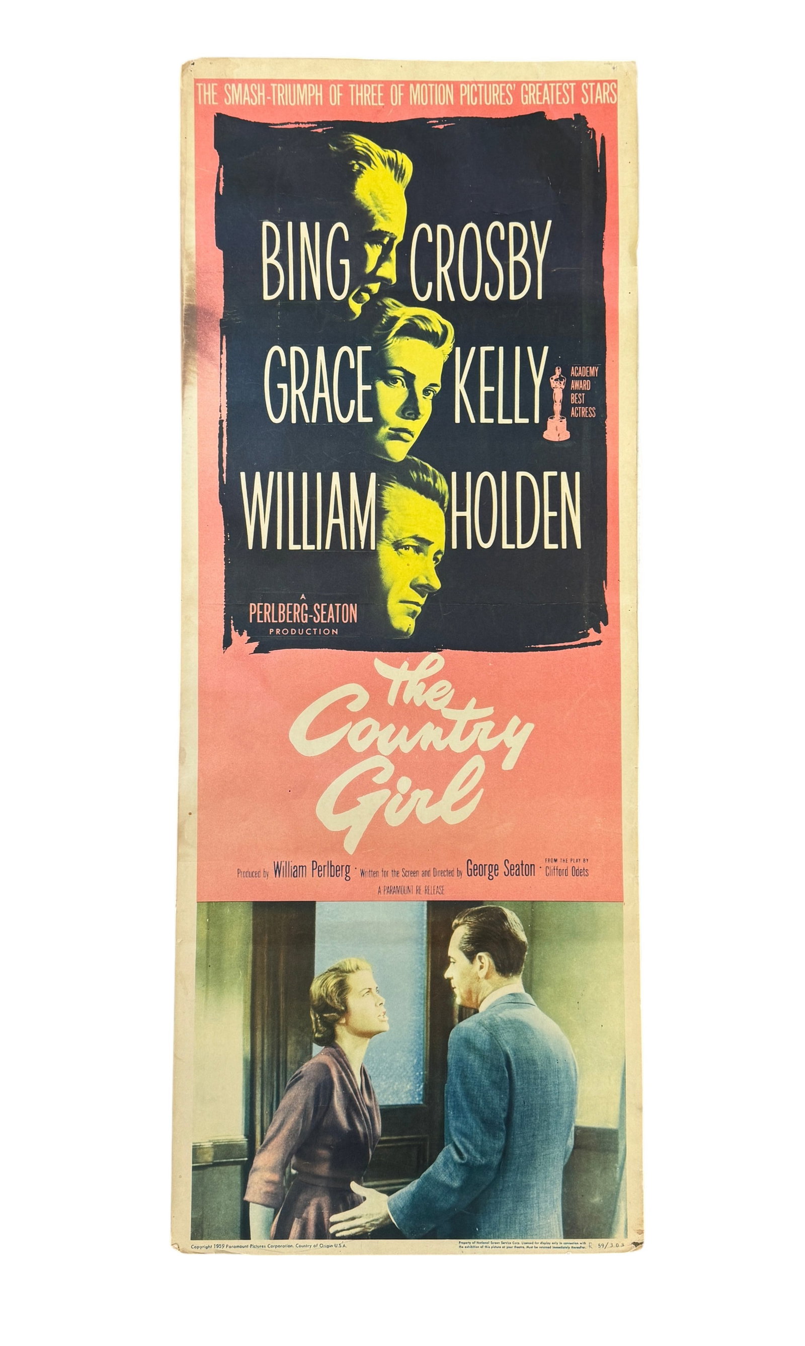 The Country Girl Original 1959 Movie Poster Limited 59/308 (1 of 3)