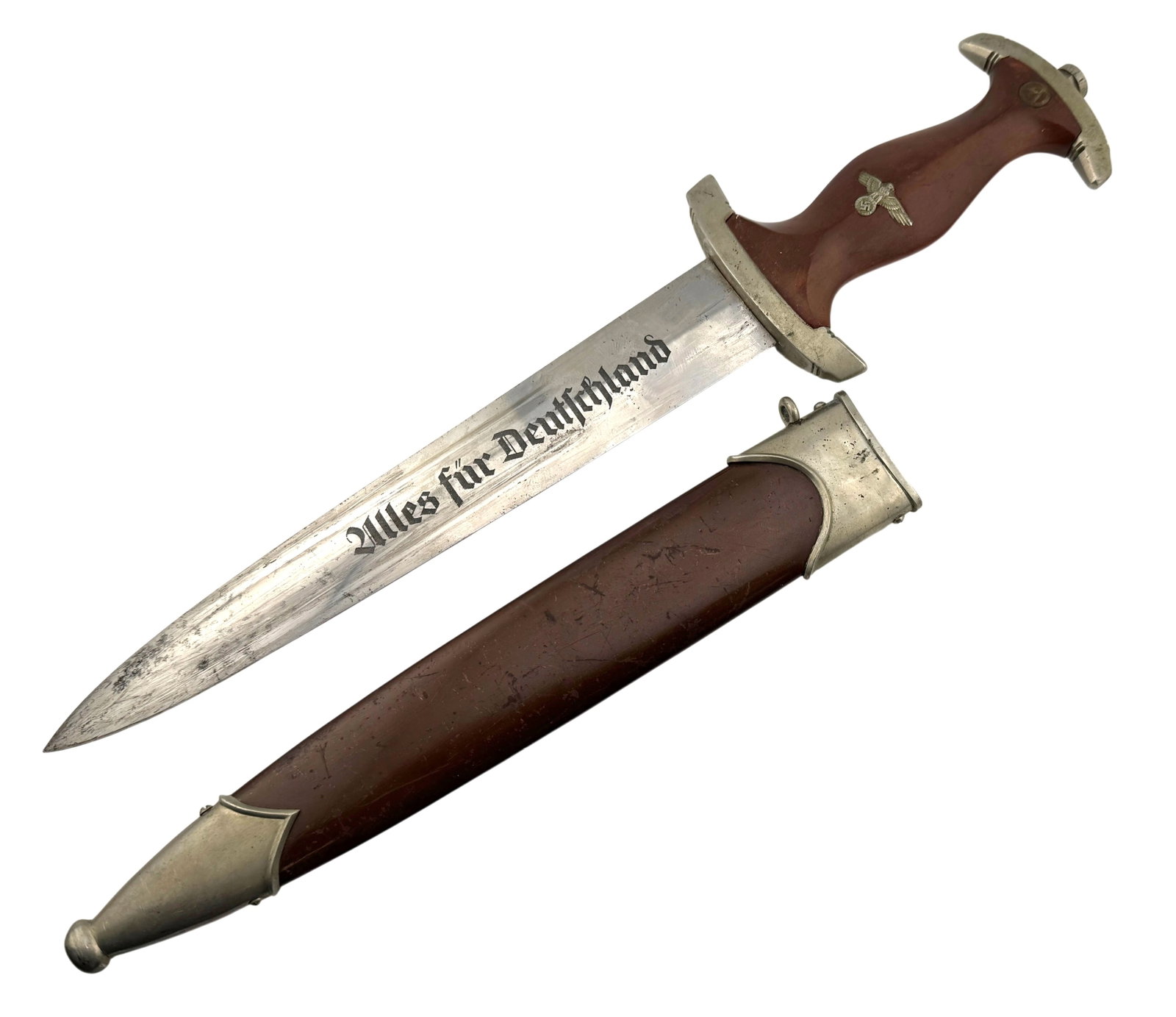 German SA Model 1933 Service Dagger Produced by Hermann Konejung A.G. of Solingen (1 of 8)