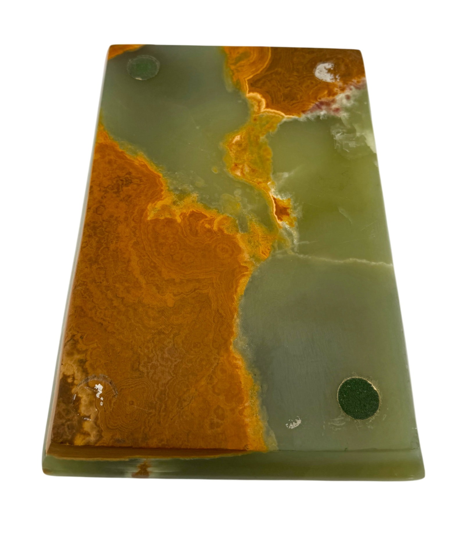 Large Green Onyx Ashtray - 4