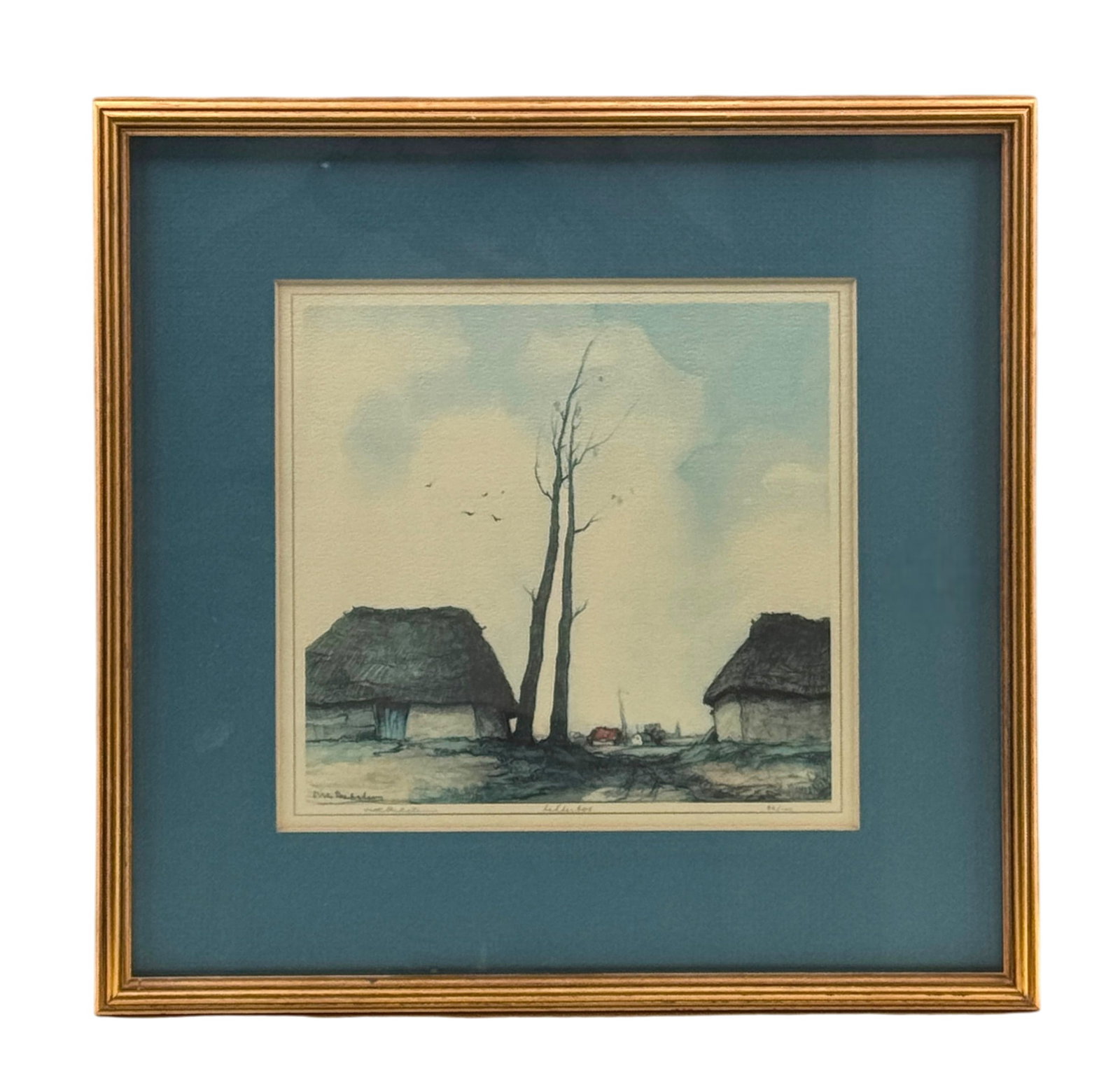 Dirk Baksteen Achterbos Signed Print (1 of 3)