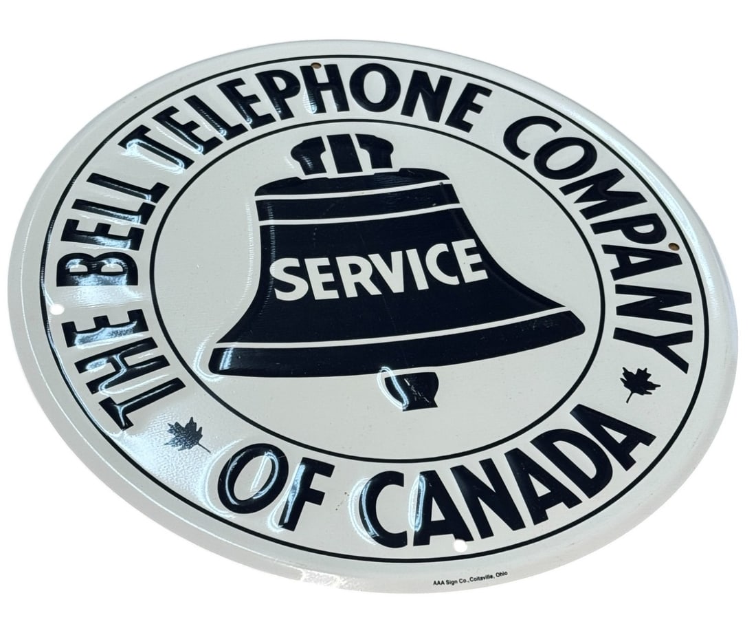 Reproduction The Bell Telephone Company of Canada Sign (1 of 3)